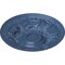 Ekena Millwork Granada Ceiling Medallion (Fits Canopies up to 7 1/8"), Hand-Painted Americana, 23 1/2"OD x 2 3/4"P CM24GAAMF - alternate 2